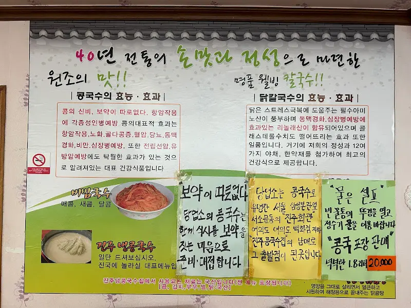 콩국수의 효능 안내