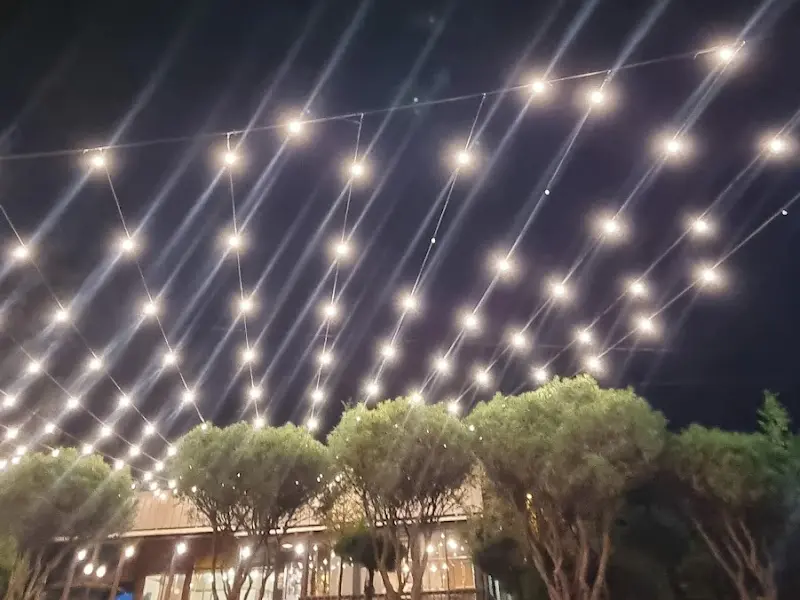 밤이 되니 더욱 아름다운 연산갈비의 정원