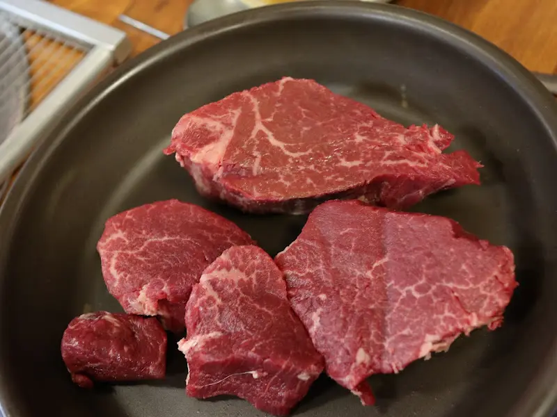 신선한 한우 안심