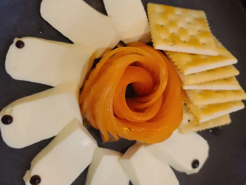 아름다운 플레이팅의 요리