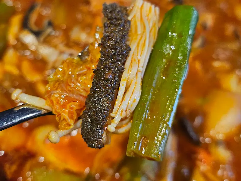 곱창전골 내용물