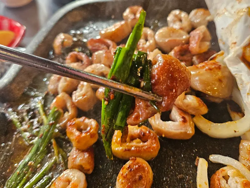 막창과 부추의 만남