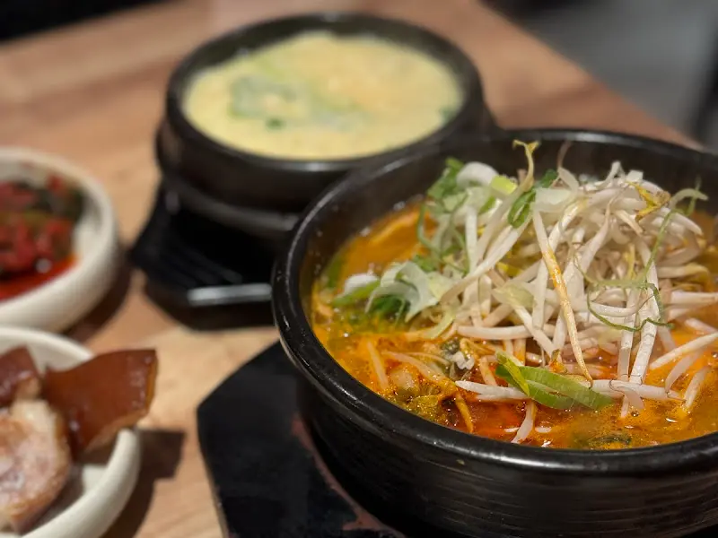 고기 굽는 모습