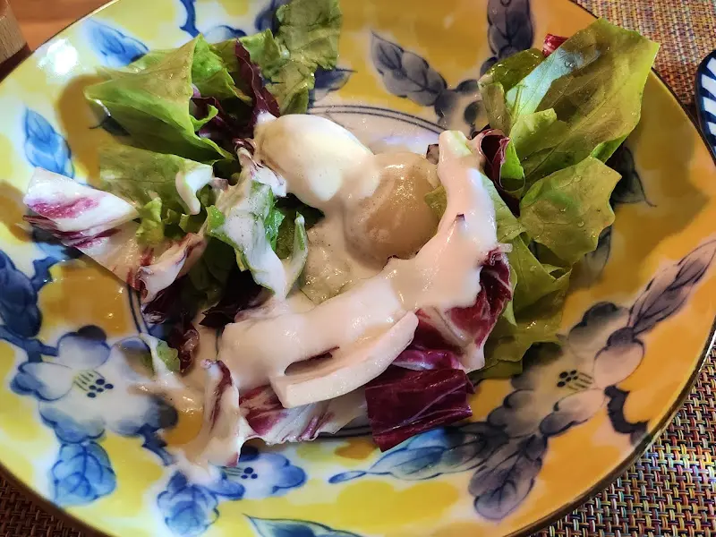 가리비구이 샐러드