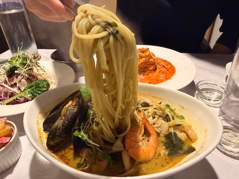 보말 파스타 전체샷