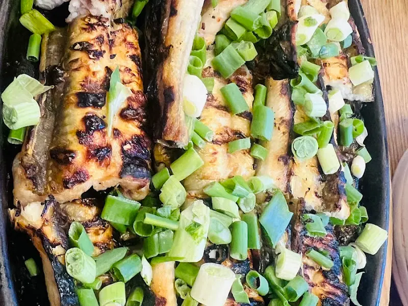 소금구이 클로즈업