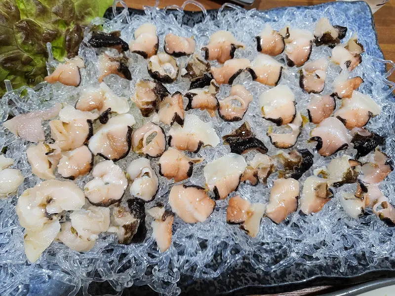 신선한 해산물 모듬