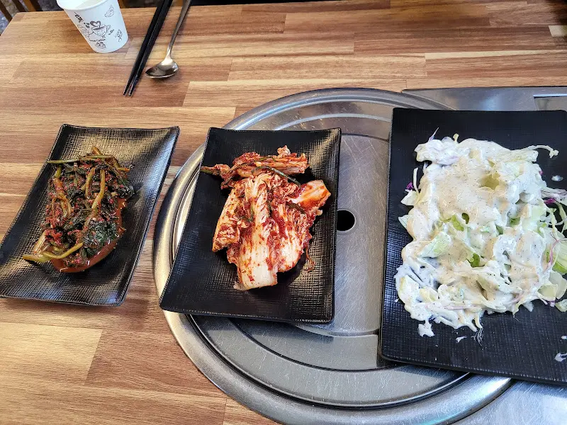 신선한 김치 재료