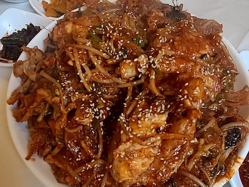 푸짐한 양의 아귀찜