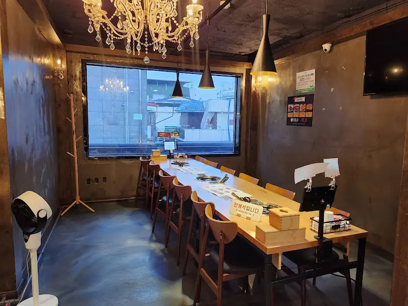 자박갈비 가게 전경