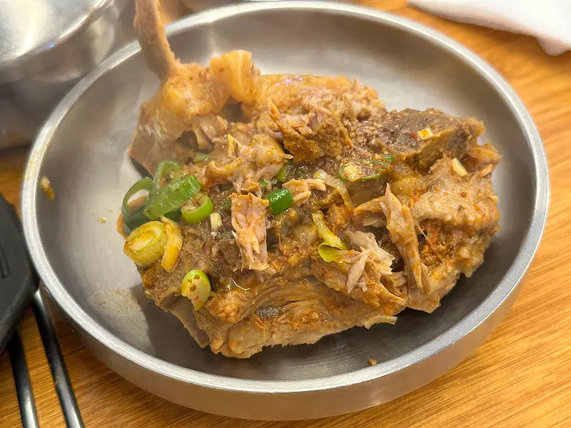 살코기 클로즈업