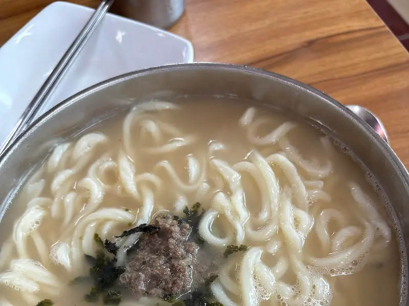 엣지칼국수 메인 메뉴
