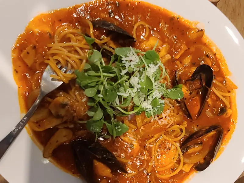 토마토 해산물 파스타