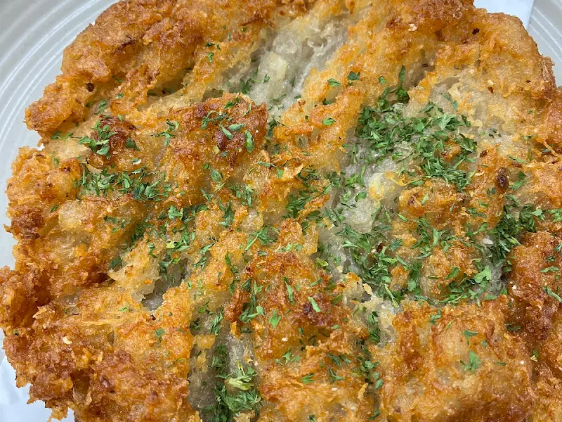 겉바속쫀 감자전