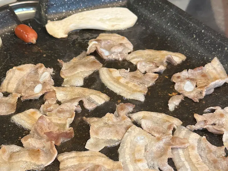 구워지는 냉삼2