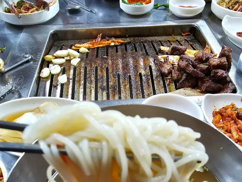 맛있는 멸치 소면