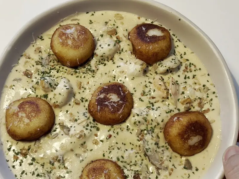 새우 감자 치즈 뇨끼