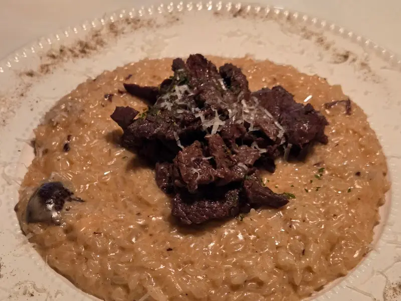 트러플 소고기 리조또