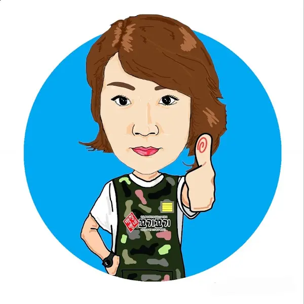 사장님 캐리커쳐