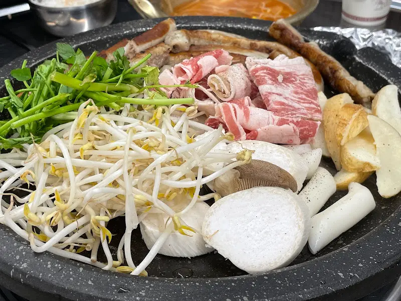 모듬 곱창 한 상 차림