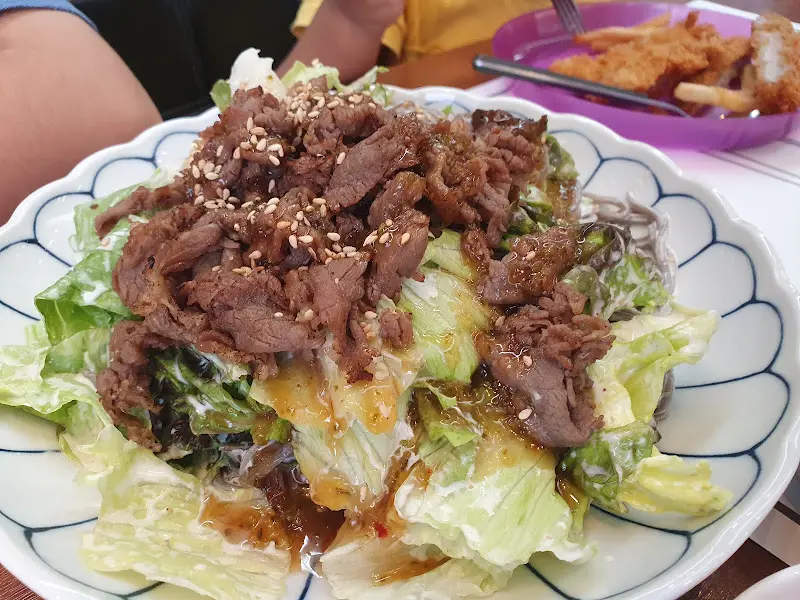 소불고기 소바 샐러드