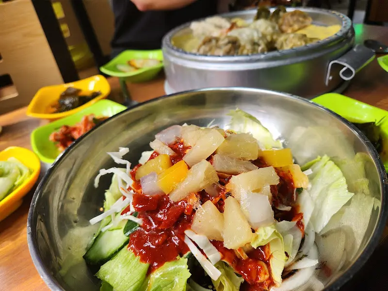 열무 비빔 국수