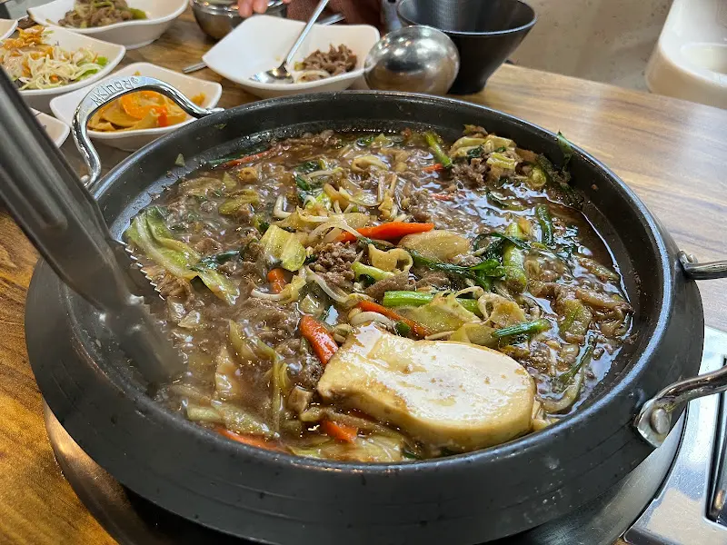 락불고기의 불고기 전골
