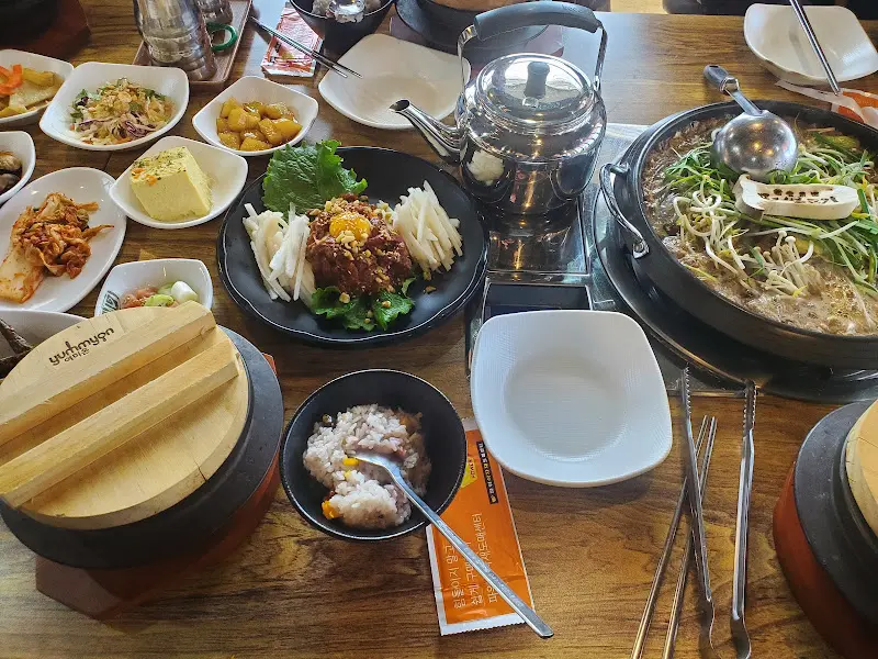 락불고기의 한상차림