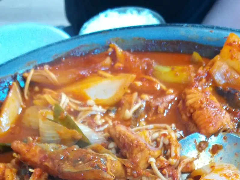 메기불고기 속 메기살