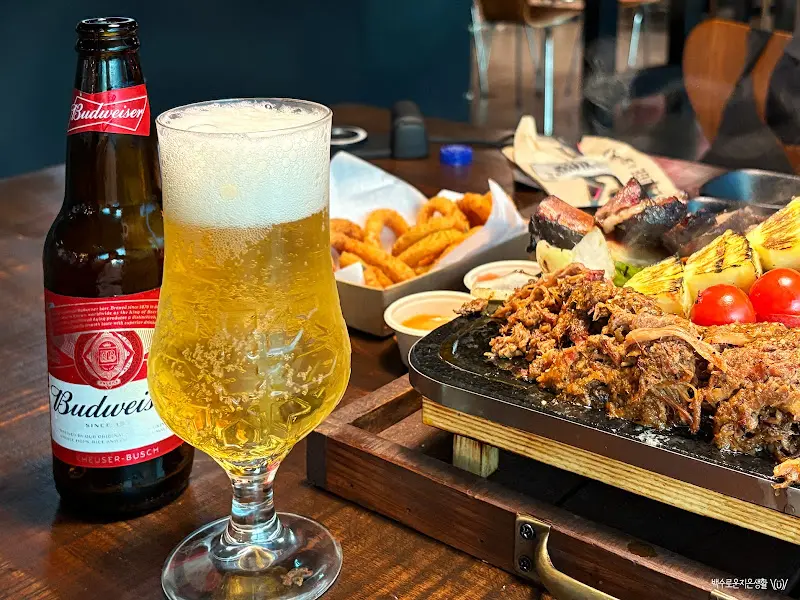 맥주와 함께 즐기는 바베큐