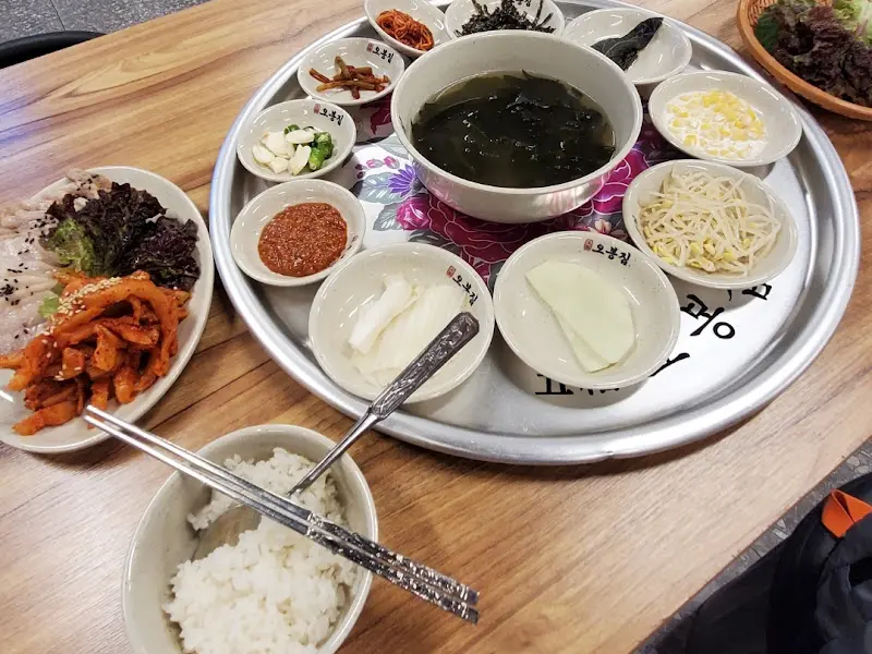 푸짐한 오봉집 한 상 차림