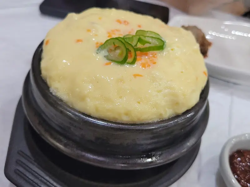 황학산식당의 계란찜
