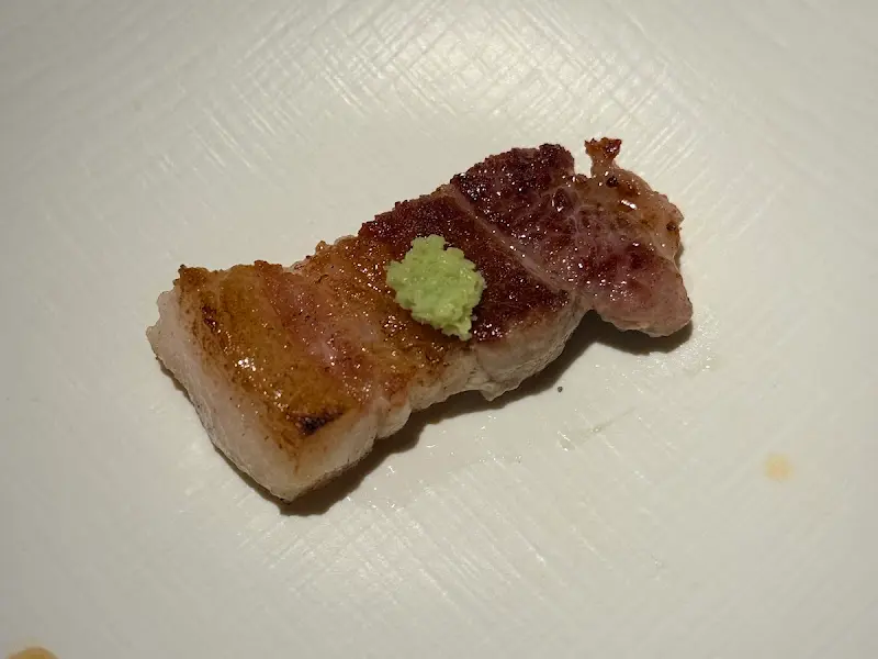 갈비 삼겹 단독 샷