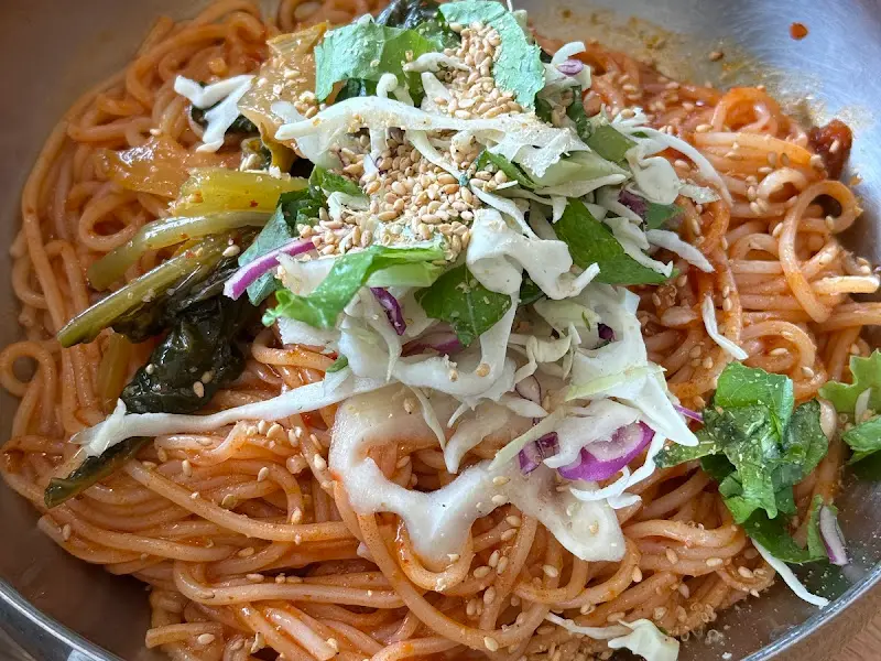 열무비빔국수