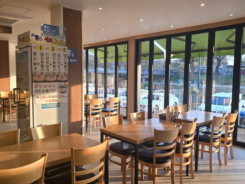 담양죽녹원국수 내부