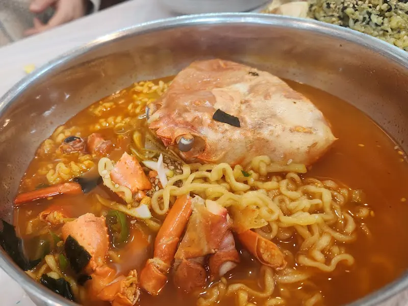 홍게 라면