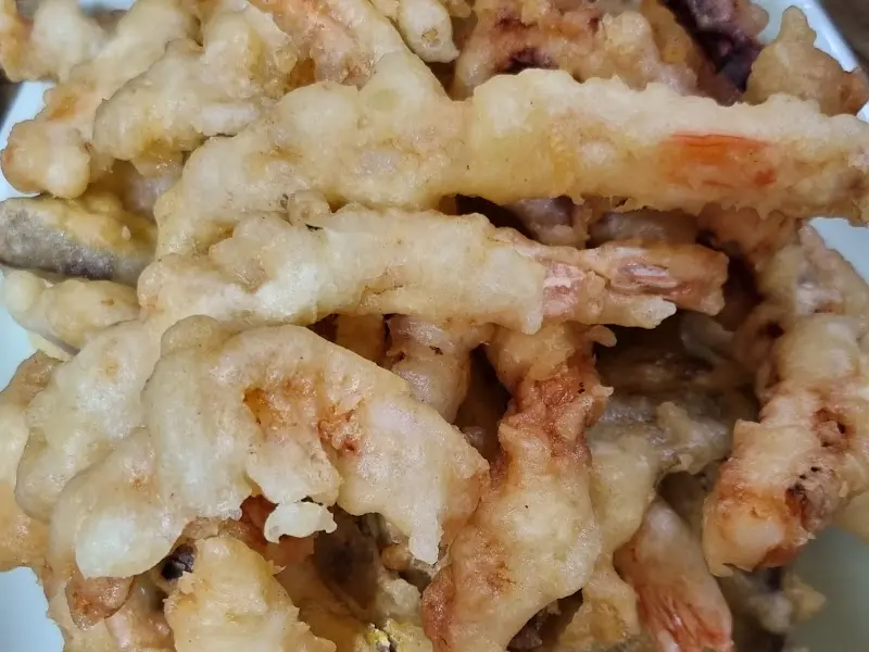 황홀한 튀김의 자태