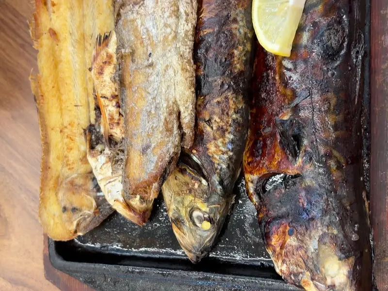 생선구이 클로즈업