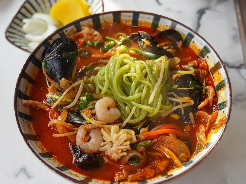 고추짬뽕의 전체적인 모습