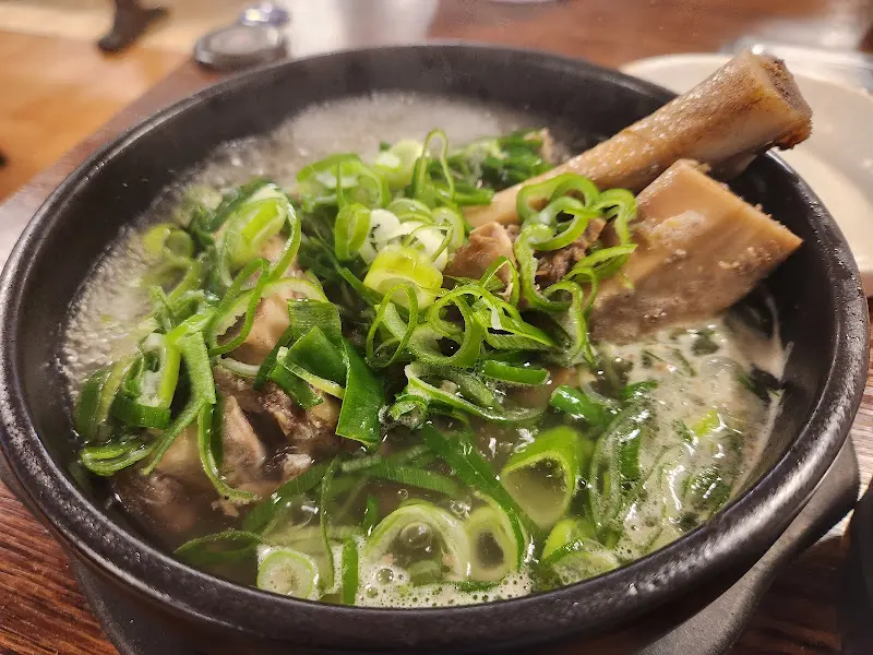 왕갈비탕 근접샷