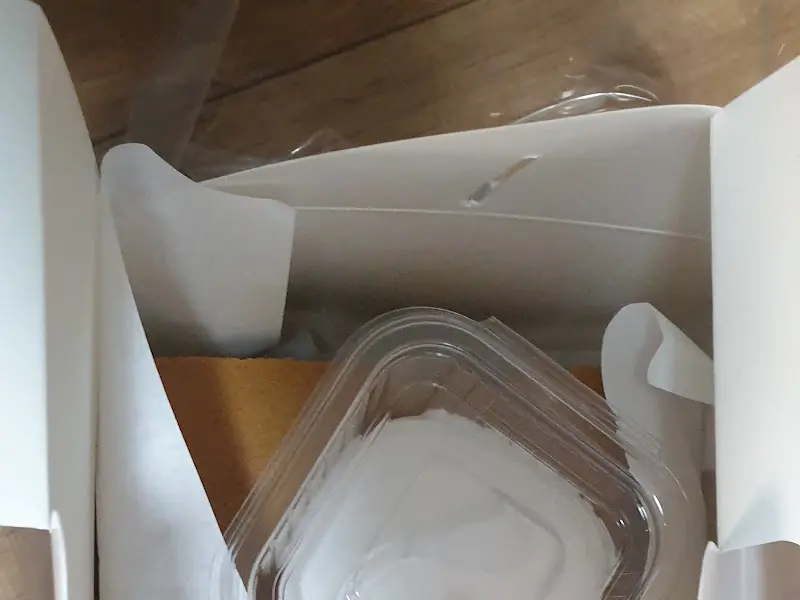 포장된 카스테라