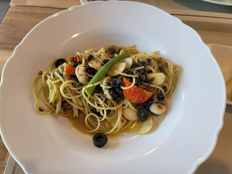 다슬기 오일 파스타