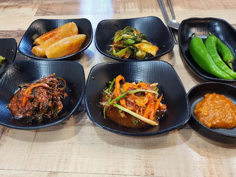 밑반찬 클로즈업