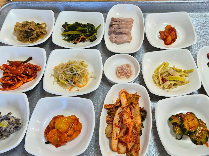 만경식당 반찬 모음