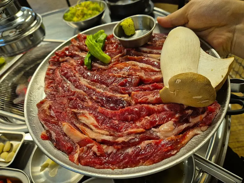 신선한 생소갈비살