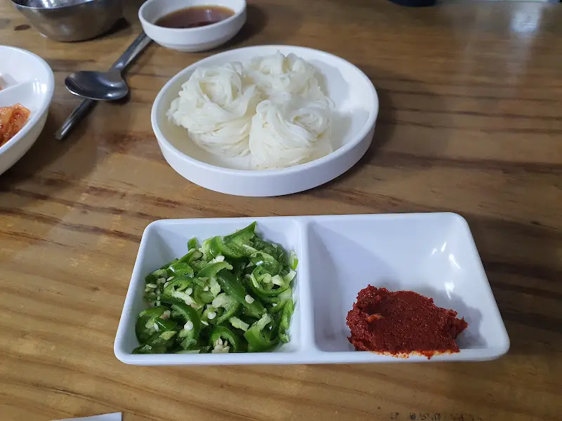 통나무식당 메뉴