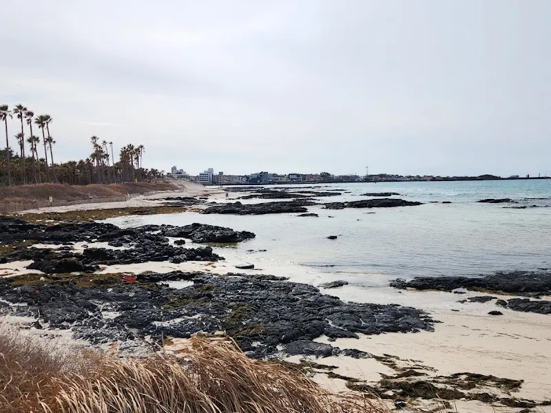 협재 해변 풍경