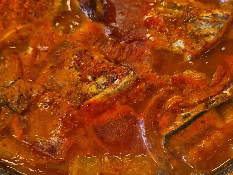 보글보글 끓는 김치찌개의 모습