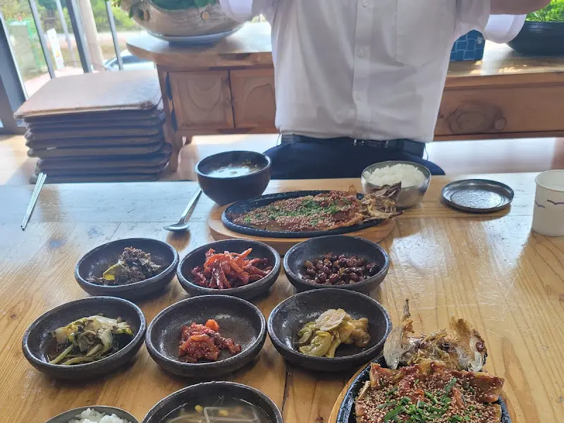 황태정식 한상차림