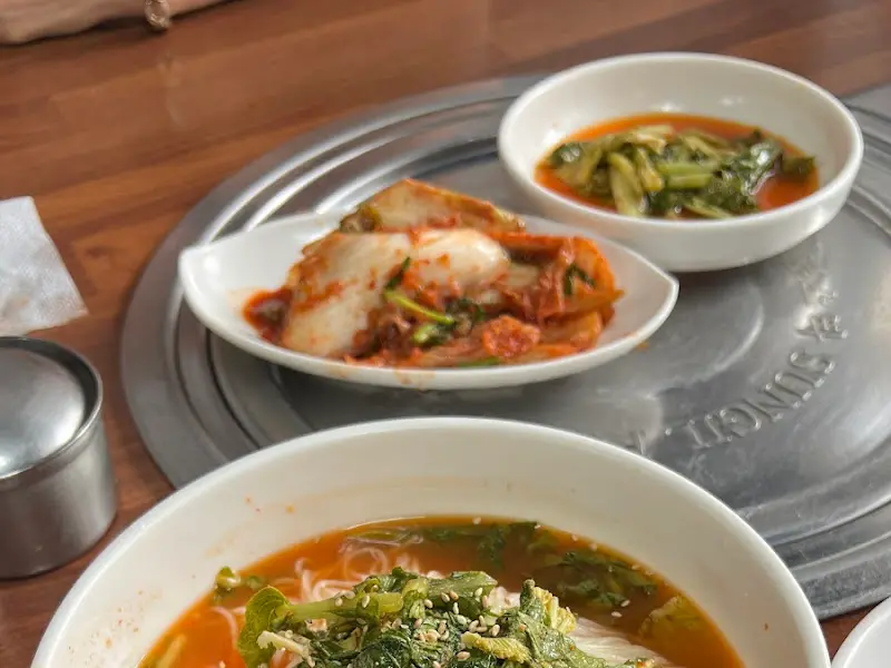 열무김치, 열무국수, 콩국수